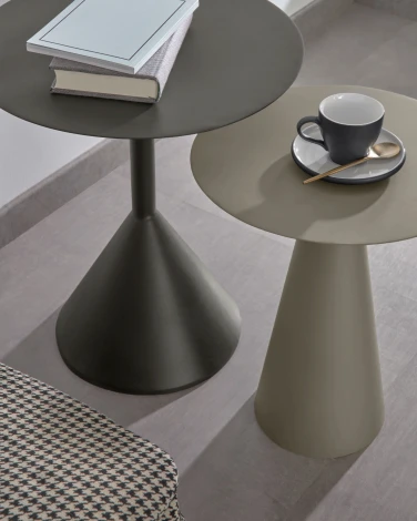 Журнальный стол La Forma (ex Julia Grup) Yinan (Черный/ Железо,Металл)