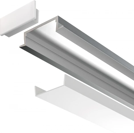 Алюминиевый профиль встраиваемый 22x6 Maytoni Led Strip ALM004S-2M