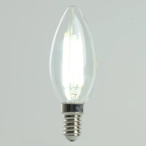 Лампа светодиодная филамент C35 свеча 8W 175-265V E14 6400К Feron LB-1208 51249