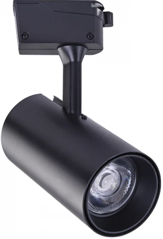 Трековый светильник Arte Lamp Vinsant A2665PL-1BK (LED, 220V, круглые)