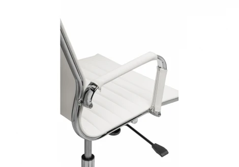 Компьютерное кресло Woodville Reus экокожа white 15210