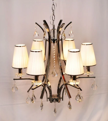 Подвесная люстра Lumina Deco Glamour LDP 66247-6 WT
