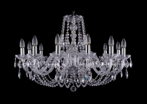 Подвесная люстра Bohemia 1406 1406/12/300/Ni