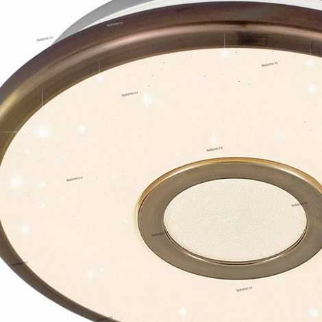 Потолочный светильник круглый Citilux Старлайт CL70313 (LED, 220V, диммер, IP43)