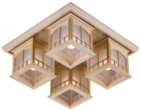 Потолочный светильник Velante 513 513-717-04 (220V, куб)