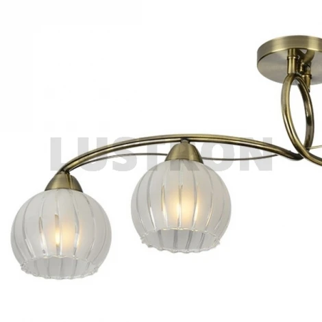 Потолочная люстра IDLamp Brunilda 237/4PF-Oldbronze