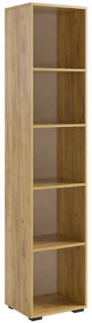 Шкаф Woodville Бери 40 дуб крафт золотой / графит 551892