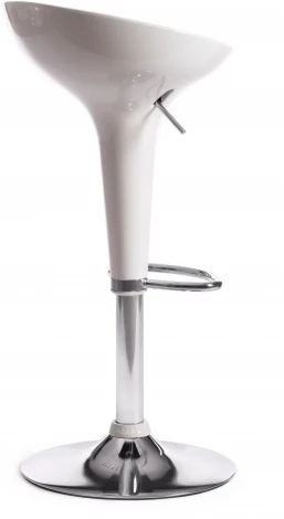 Стул барный NAIL (mod. KY801) / 1 шт. в упаковке Tetchair (Металл,Пластик/Белый,Хром) арт.19771