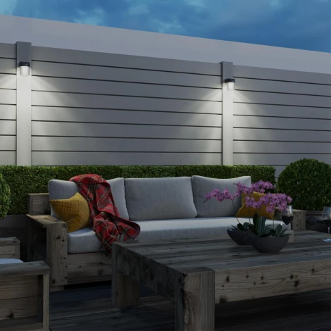 Настенный светильник уличный Novotech Estima 359293 STREET черный IP65 LED 7W 4000K 220V (круглые)