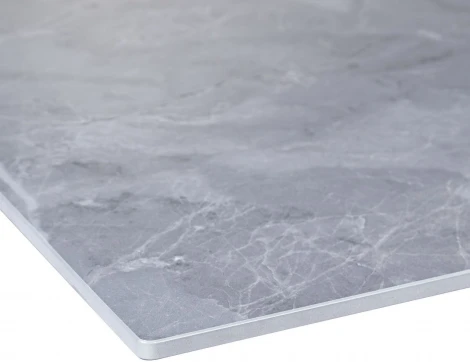 Стол раскладной Lincoln (160+40 см) керамика серый Top Concept 2001000000951