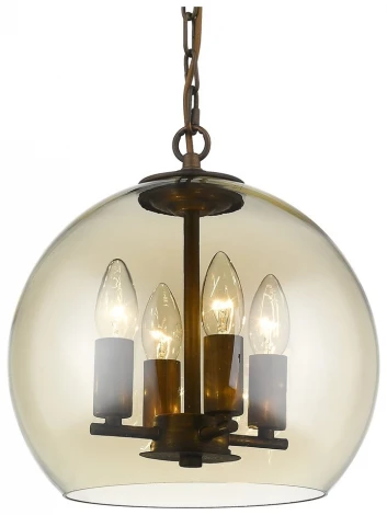 Подвесной светильник Wertmark Pirro WE204.04.503 (220V, на цепи, свеча, шар)