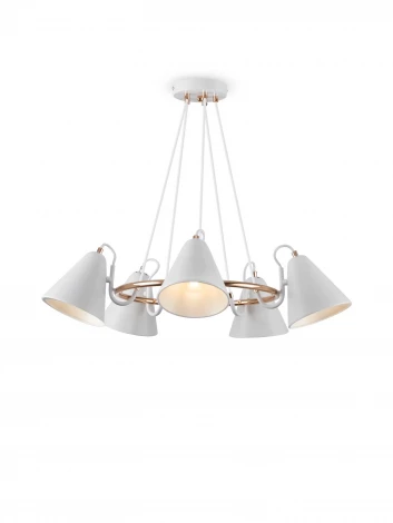 Подвесная люстра Freya Falke Market FR8001PL-05WG