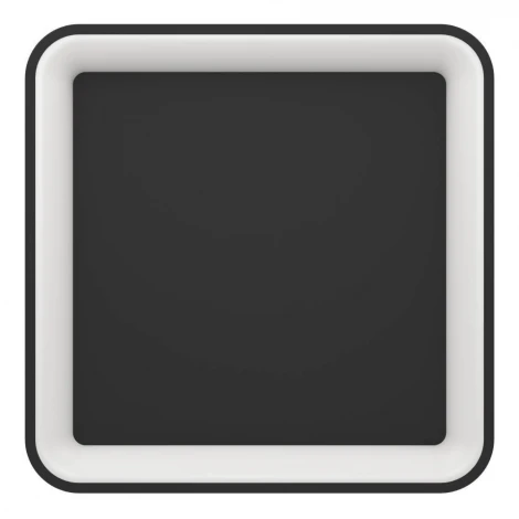 Потолочный светильник светодиодный Eglo Loretello 901252 12W(LED), 350x350, пластик, сталь, черный, 2700-6500K