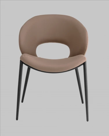 Стул Вивьен иск.кожа светло-коричневый Stool Group УТ000042353