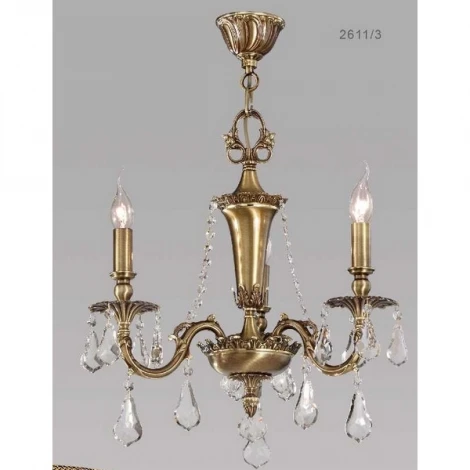 Подвесная люстра Bejorama Sandra 2611/3 (220V, на цепи, подсвечник, свеча)