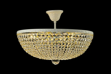 Потолочная люстра буше Arti Lampadari Nobile E 1.3.40.100 WG (220V, хрусталь)