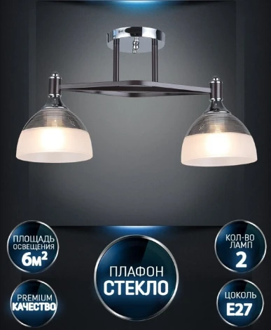 Потолочная люстра Wedo Light Giordzhi WD3620/2C-CF-CR-WT