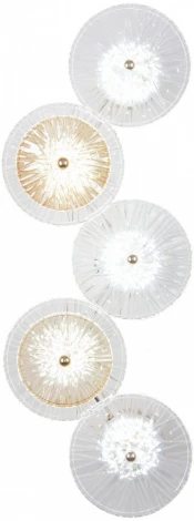 Бра светодиодное Arte Milano AM-1252B 5.1252B.D250.H600.LED G (220V, круглые)
