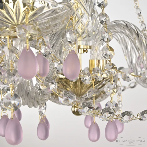 Подвесная люстра Bohemia 112 112/5/141 G V7010 (220V, подвески, на цепи, подсвечник, свеча)