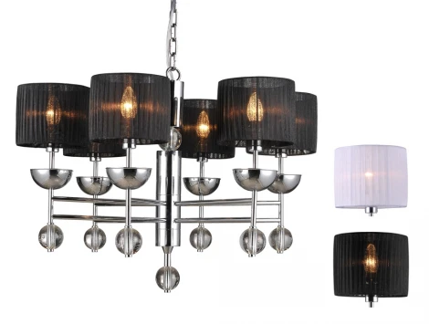 Подвесная люстра Newport 32000 32006/C без абажуров