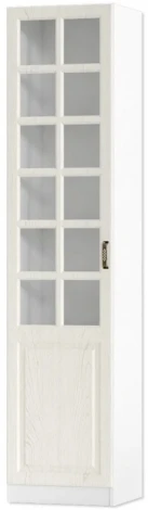 Витрина Mobi Ливерпуль белый / ясень ваниль 357761