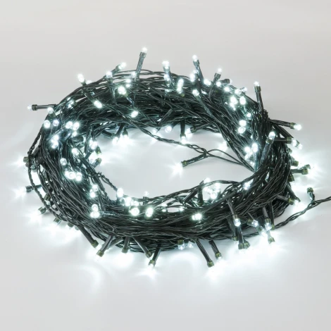 Гирлянда светодиодная, 10м. 100 светодиодов, белый свет. ULD-S1000-100/DGA WHITE IP20