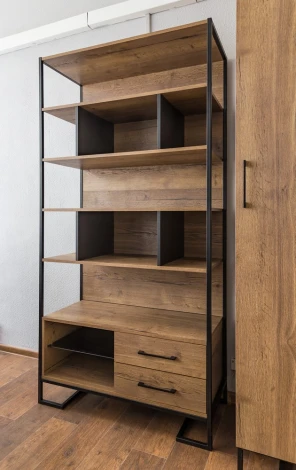 Полка для стеллажа R-Home Loft_Дуб табак