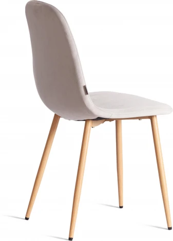 Стул BREEZE (mod. JSC-58) (Велюр,Металл  /Светло-серый)