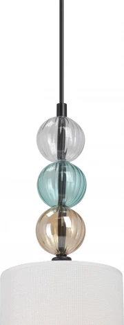 Подвесной светильник V2996-1/1S Vitaluce (220V, на проводе, круглые)