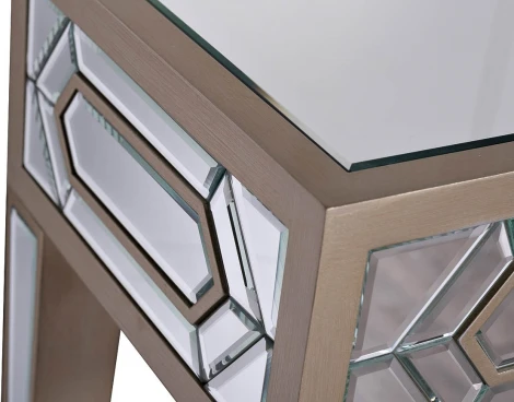 Консоль зеркальная  120*35*80см Garda Decor арт.KFG045