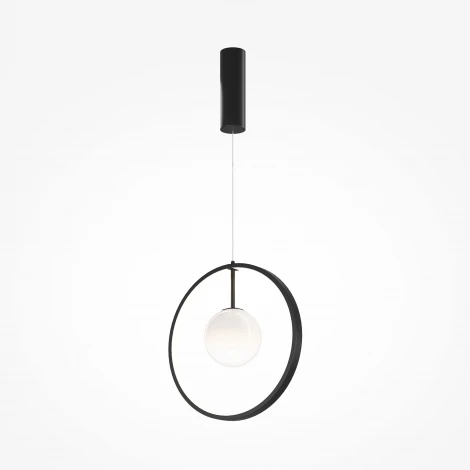 Подвесной светильник LED Maytoni Paparazzi MOD407PL-L12B3K1 (220V, на проводе, шар, кольцо)