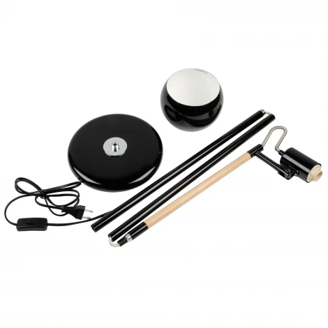 Торшер с регулировкой наклона, черный Uniel UML-T702 E14 BLACK