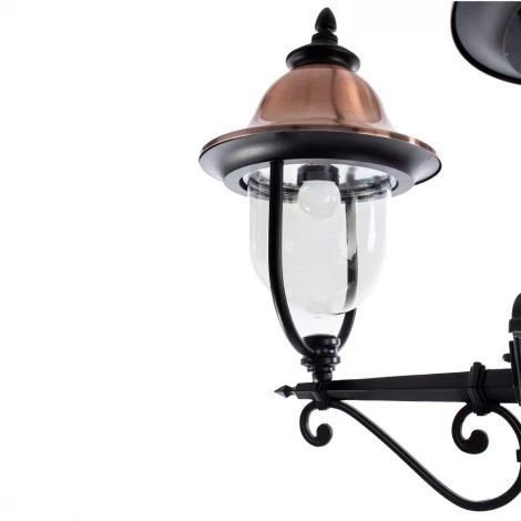 Наземный фонарь Arte Lamp Barcelona A1486PA-3BK