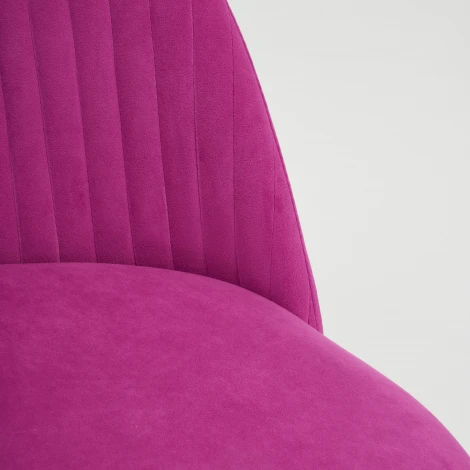 Кресло MELODY молочный (флок)