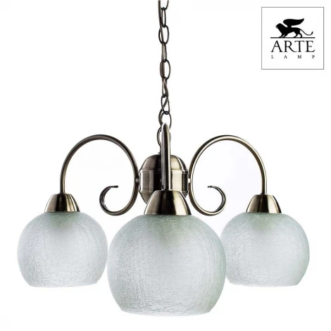 Подвесная люстра Arte Lamp Margo A9316LM-3AB