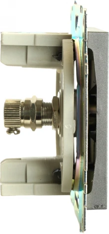 ТВ-розетка (графит) Stekker Катрин 49419