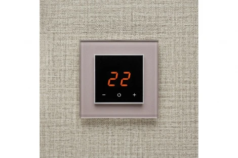 Терморегулятор AURA ORTO 0627 TAUPE METAL (КАКАО)
