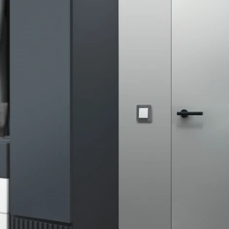 Выключатель одноклавишный (белый матовый) Werkel W1110061 (a059268)