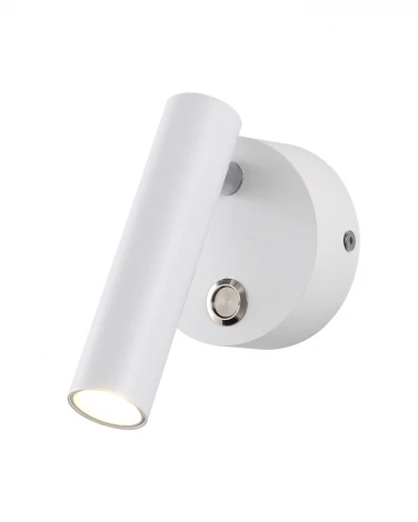 Бра для чтения Crystal Lux CLT 211 211W WH (LED, 220V, выключатель)