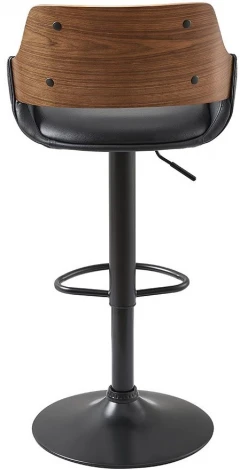 Стул барный ESF JY3143X-L черный/орех/черный