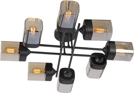 Потолочная люстра на штанге Vitaluce V4831-1/8PL (220V)