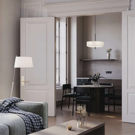 Подвесной светильник Maytoni Bergamo MOD613PL-05W1 (220V, на проводе, круглые)