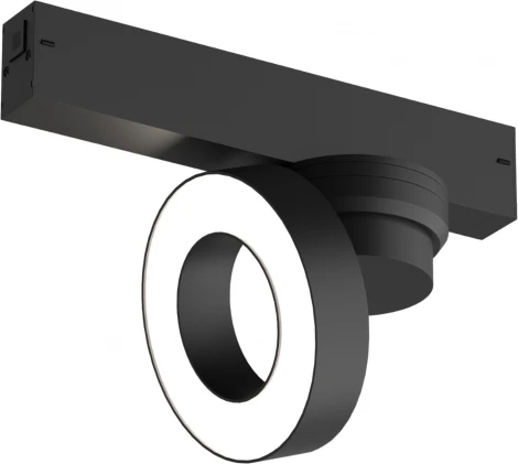 Трековый светильник 220 Denkirs Smart Linear DK8027-BK (LED, пульт управления, круглые)