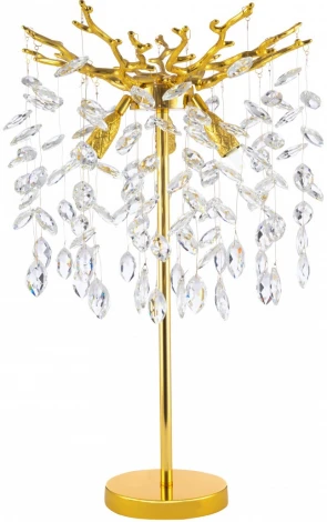 Интерьерная настольная лампа хрустальная Arte Milano Milano-1 23131.320-610.3.G9.B GD (220V)