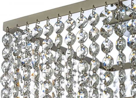 Подвесная большая люстра Arti Lampadari Milano E 1.5.70X25.105 N (220V, хрусталь, на тросе)