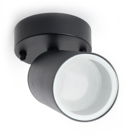 Архитектурная подсветка Feron Бостон 48322 DH1704, на стену, GU10 черный (220V, круглые, IP54)