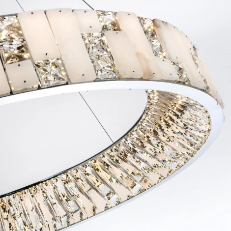 Подвесная люстра светодиодная с регулировкой цветовой температуры Modelux MODELUX ML.6988.800P CR