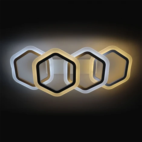 Потолочный светильник с пультом светодиодный Escada Eris 10259/4LED (регулировка яркости, 220V)