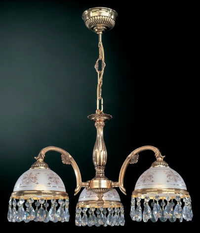 Подвесная люстра Reccagni Angelo 6100 L 6100/3 (220V, на цепи)