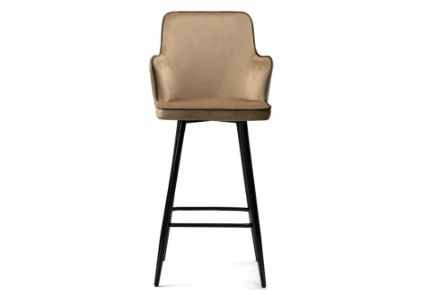 Барный стул Woodville Feona dark beige 15072
